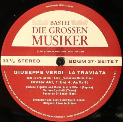 Bastei BDGM 37 - Giuseppe Verdi 2. Serie In 4 Folgen · Band IV - - Image 5
