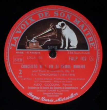 La Voix De Son Maître FALP 102 - Concerto N° 1 En Si Bémol Mineu - Image 4