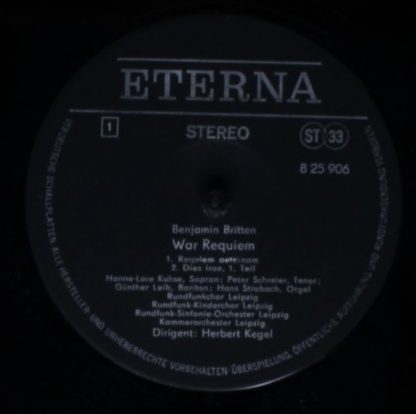 Eterna 8 25 906-907 - War Requiem OP.66 - Image 5