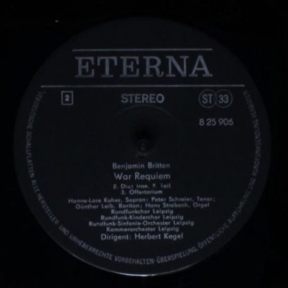 Eterna 8 25 906-907 - War Requiem OP.66 - Image 6