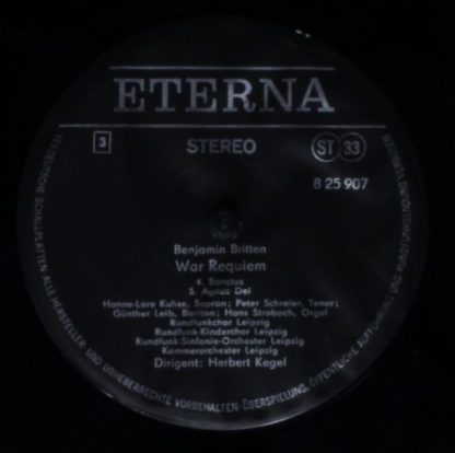 Eterna 8 25 906-907 - War Requiem OP.66 - Image 7