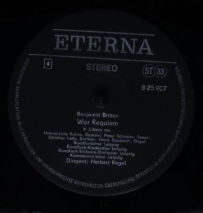 Eterna 8 25 906-907 - War Requiem OP.66 - Image 8