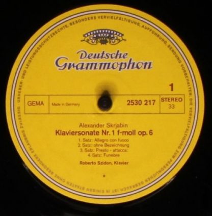 Deutsche Grammophon 2707 058 - Piano Sonatas Nos. 1-3. 2 Jugend- - Image 5