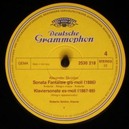 Deutsche Grammophon 2707 058 - Piano Sonatas Nos. 1-3. 2 Jugend- - Image 8