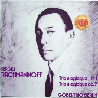 Capella (4) MTH 252 - Trio élégiaque Nr.1 - Trio élégiaque op.9