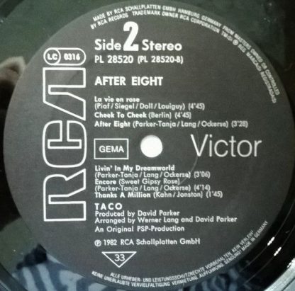 RCA Victor PL 28520 - After Eight - Image 4