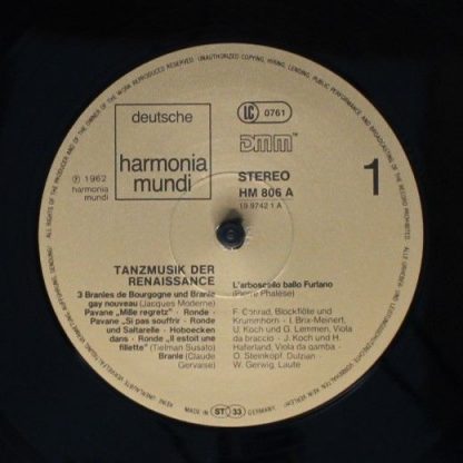 Harmonia Mundi HM 806 - Musica Medicina - Leonardo Da Vinci Le F - Image 7