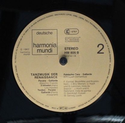 Harmonia Mundi HM 806 - Musica Medicina - Leonardo Da Vinci Le F - Image 8