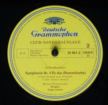 Deutsche Grammophon 29 861-2 - Symphonie Nr. 4 "Romantische" Te - Image 6