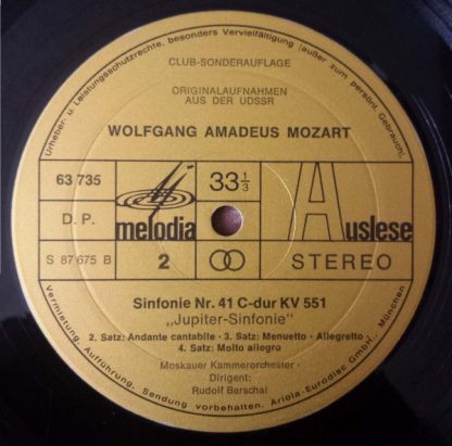 Eurodisc 63 735 - Jupiter-Symphonie - Image 6