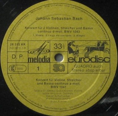 Supraphon 28 515 KK - Violinkonzerte - Image 3