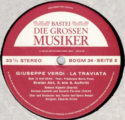 Bastei BDGM 34 - La Traviata - Image 5