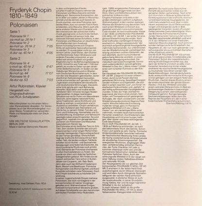 Eterna 8 26 817 - Polonaisen Op. 26, 40, 44, 53 - Image 2