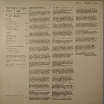 Eterna 8 26 817 - Polonaisen Op. 26, 40, 44, 53 - Image 2