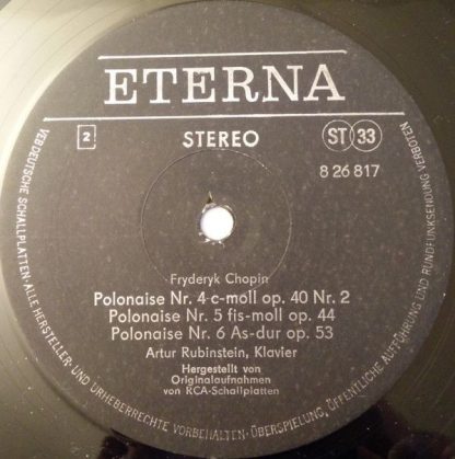 Eterna 8 26 817 - Polonaisen Op. 26, 40, 44, 53 - Image 4