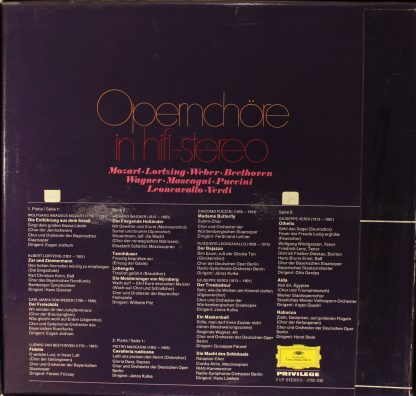 Deutsche Grammophon 2538 197 - Opernchöre In Hifi-stereo - Image 2
