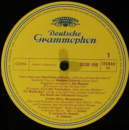 Deutsche Grammophon 2538 197 - Opernchöre In Hifi-stereo - Image 7