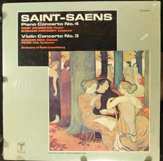 Turnabout TV-S 34578 - Saint-Saëns Piano Concerto No. 4,  Violin