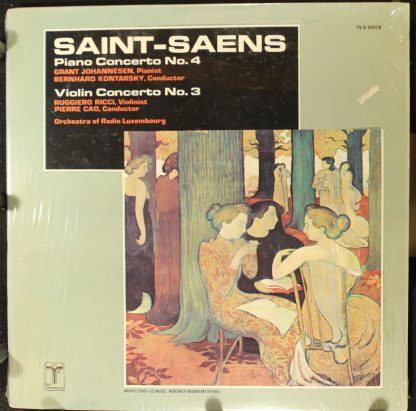 Turnabout TV-S 34578 - Saint-Saëns Piano Concerto No. 4,  Violin