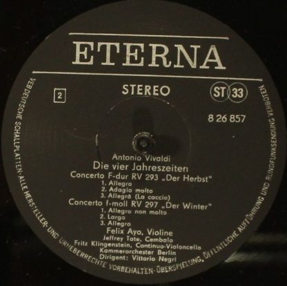 Eterna 8 26 857 - Die Vier Jahreszeiten - Le Quattro Stagioni - Image 4