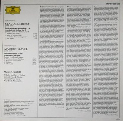 Deutsche Grammophon 2531 203 - Streichquartette = String Quartet - Image 2