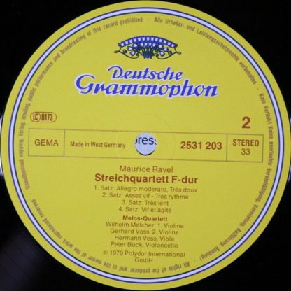 Deutsche Grammophon 2531 203 - Streichquartette = String Quartet - Image 4