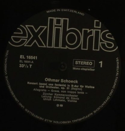 Ex Libris EL 16 541 - Violinkonzert Op. 21 • Hornkonzert Op. 65 - Image 3