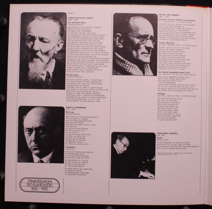 Odeon 1C 065-02677 - Wirkung Der Neuen Wiener Schule Im Lied - Image 2