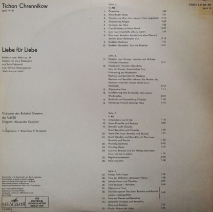 Melodia Eterna 8 27 386-387 - Liebe Für Liebe (Ballett In Zwei A - Image 2