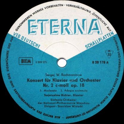 Eterna 8 20 178 - Konzert Für Klavier Und Orchester Nr. 2 C-moll - Image 3