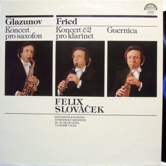 Supraphon 1110 2750 - Glazunov, Koncert Pro Saxofon; Fried, Konc