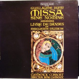Deutsche Harmonia Mundi HMU 939 - Missa Sine Nomine - Danses Med