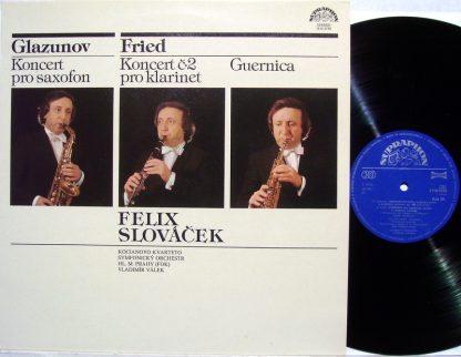Supraphon 1110 2750 - Glazunov, Koncert Pro Saxofon; Fried, Konc