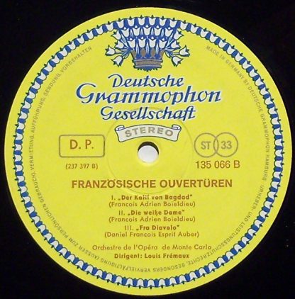 Deutsche Grammophon 135 066 - Französische Ouvertüren - Image 3