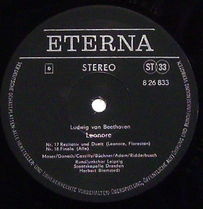 Eterna 826 831-833 - Leonore - Urfassung 1805 - Image 3