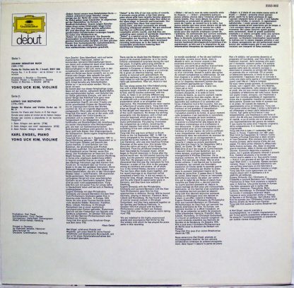 Deutsche Grammophon 2555 002 - J.S. Bach: Partita Für Violine So - Image 2