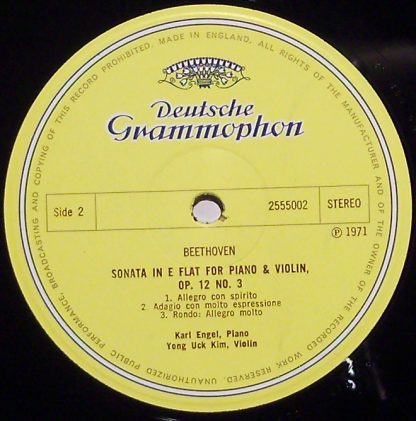 Deutsche Grammophon 2555 002 - J.S. Bach: Partita Für Violine So - Image 3