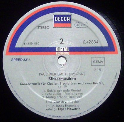 DECCA 6.42834 AZ - Concert Music - Image 3