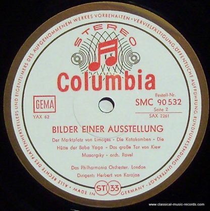 Columbia C 90 532 - Bilder Einer Ausstellung - Image 3