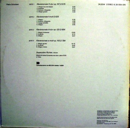 Eterna 8 28 009-010 - Klaviersonaten - Image 2
