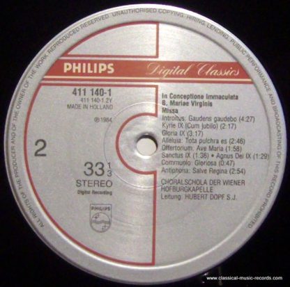 Philips 411140 - Gregorian Chant - Image 3