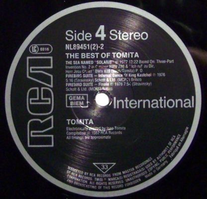 RCA NL89451(2) - The Best Of Tomita - Image 3
