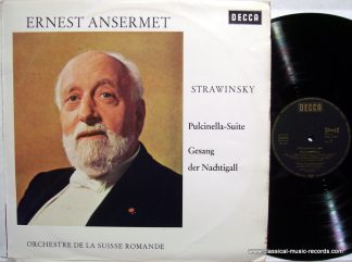 DECCA SXL 2188 -  Pulcinella Suite / Gesang Der Nachtigall