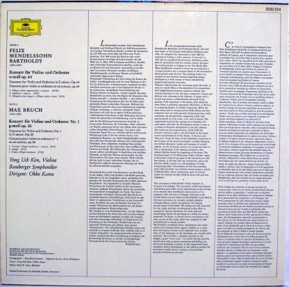 Deutsche Grammophon 2530 224 - Violin Concertos - Image 2