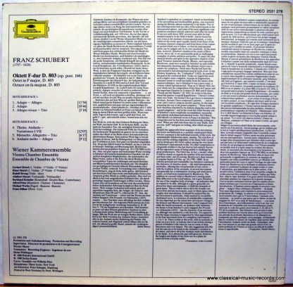 Deutsche Grammophon 2531 278 - KRAEUTLER double bass SKOCIC cell - Image 2