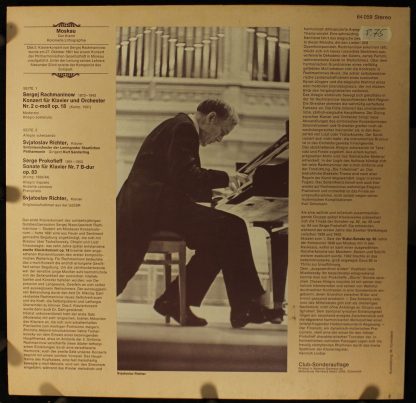 Eurodisc 64059 - Sergei Vasilyevich Rachmaninoff, Sviatoslav Ric - Image 2