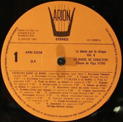 ARION ARN 33558 - La Danse De Caractère (Barre Et Milieu) - Image 3