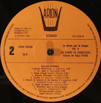 ARION ARN 33558 - La Danse De Caractère (Barre Et Milieu) - Image 4
