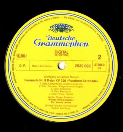 Deutsche Grammophon 2532 098 - Eine Kleine Nachtmusik · Posthorn - Image 3