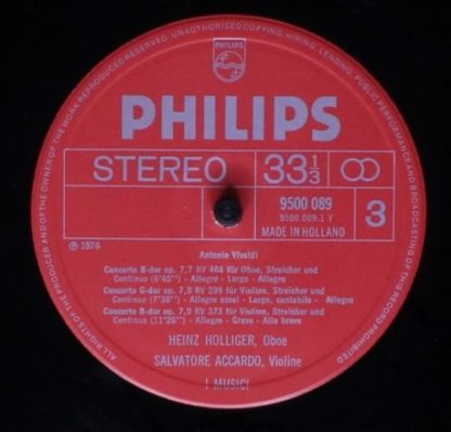 Philips 6700 100 - 12 Concerti, Op. 7 - Image 6